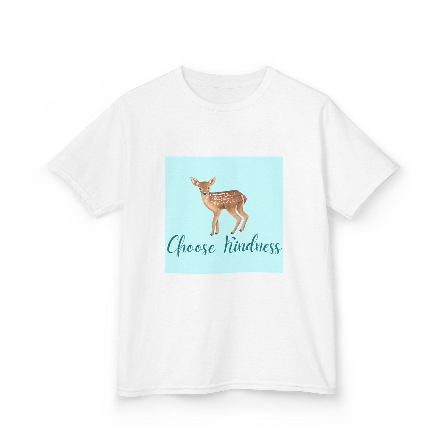 Kids T-Shirt, Deer Choose Kindness Back to School Tee, Preschool Kindergarten Shirt, Children's Clothing, Youth Top