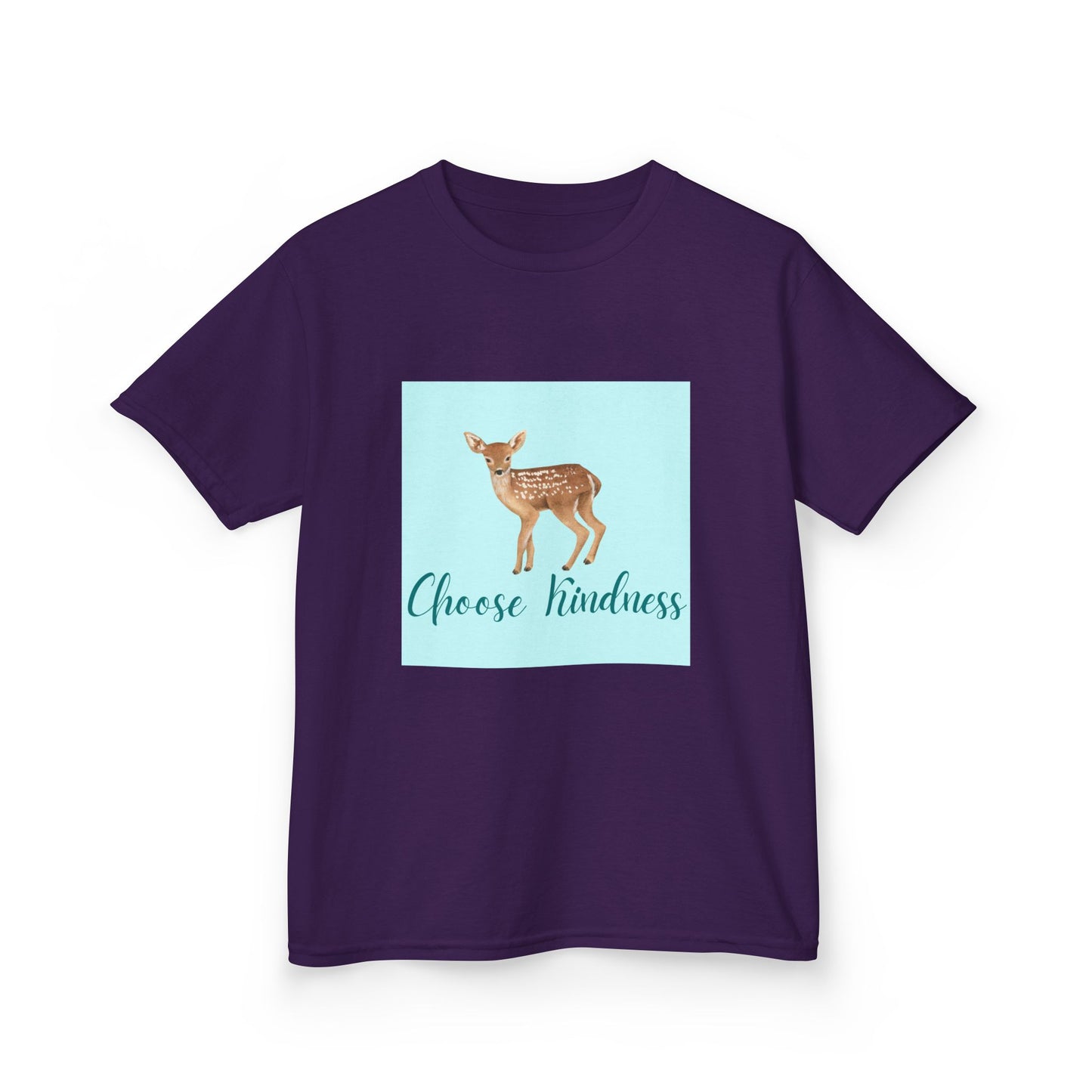Kids T-Shirt, Deer Choose Kindness Back to School Tee, Preschool Kindergarten Shirt, Children's Clothing, Youth Top