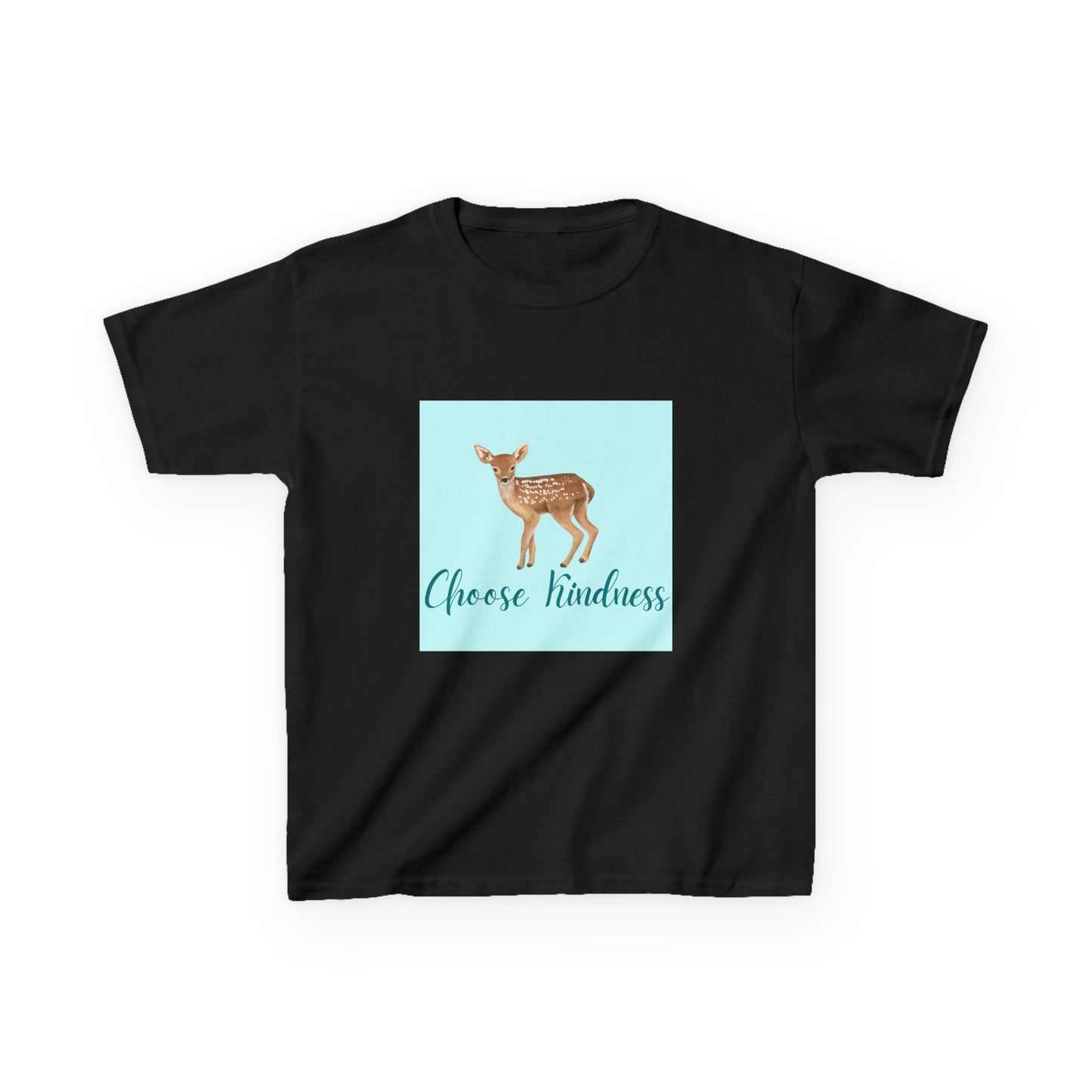 Kids T-Shirt, Deer Choose Kindness Back to School Tee, Preschool Kindergarten Shirt, Children's Clothing, Youth Top