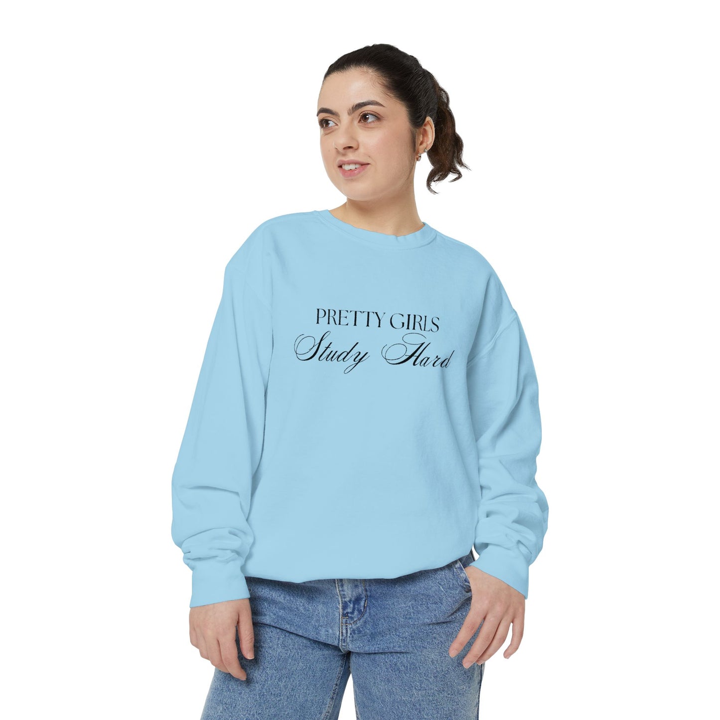 'Pretty Girls Study Hard' Sweatshirt