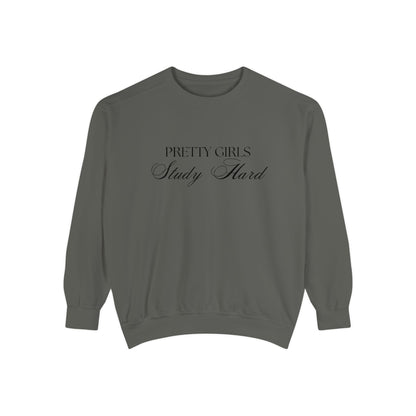 'Pretty Girls Study Hard' Sweatshirt