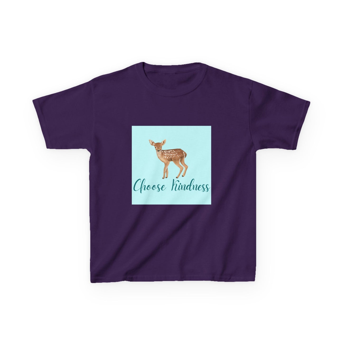 Kids T-Shirt, Deer Choose Kindness Back to School Tee, Preschool Kindergarten Shirt, Children's Clothing, Youth Top