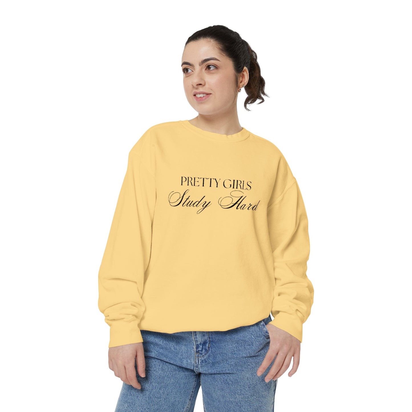 'Pretty Girls Study Hard' Sweatshirt