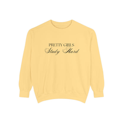 'Pretty Girls Study Hard' Sweatshirt