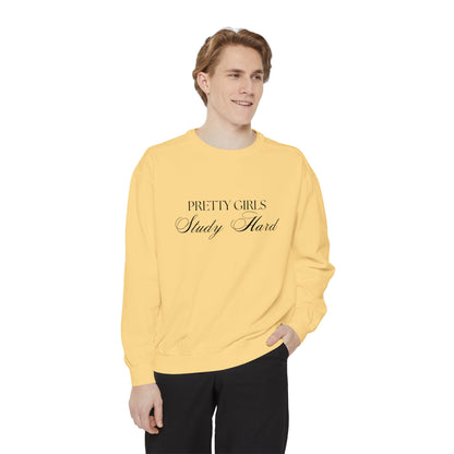 'Pretty Girls Study Hard' Sweatshirt