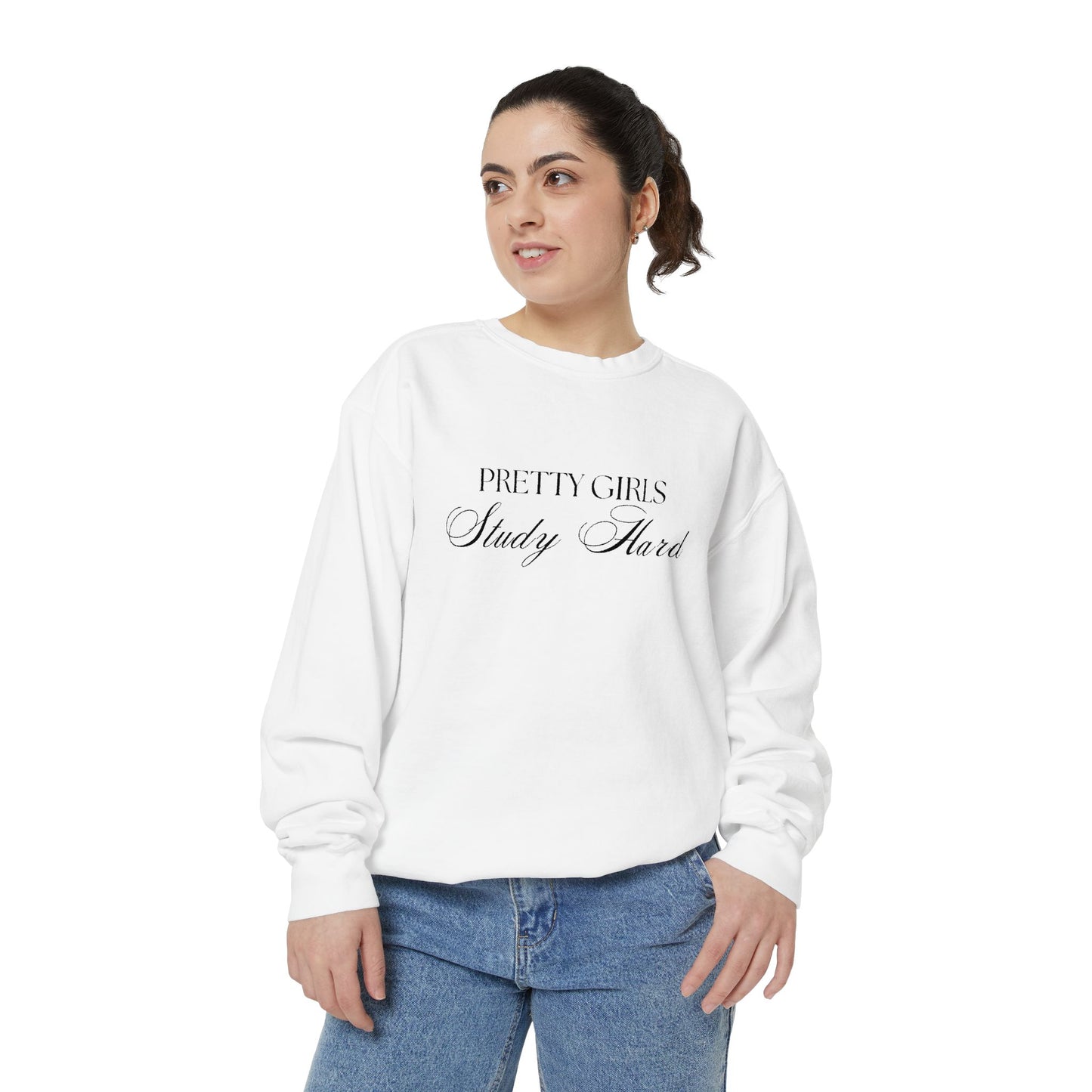 'Pretty Girls Study Hard' Sweatshirt