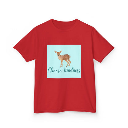 Kids T-Shirt, Deer Choose Kindness Back to School Tee, Preschool Kindergarten Shirt, Children's Clothing, Youth Top