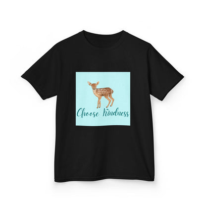 Kids T-Shirt, Deer Choose Kindness Back to School Tee, Preschool Kindergarten Shirt, Children's Clothing, Youth Top