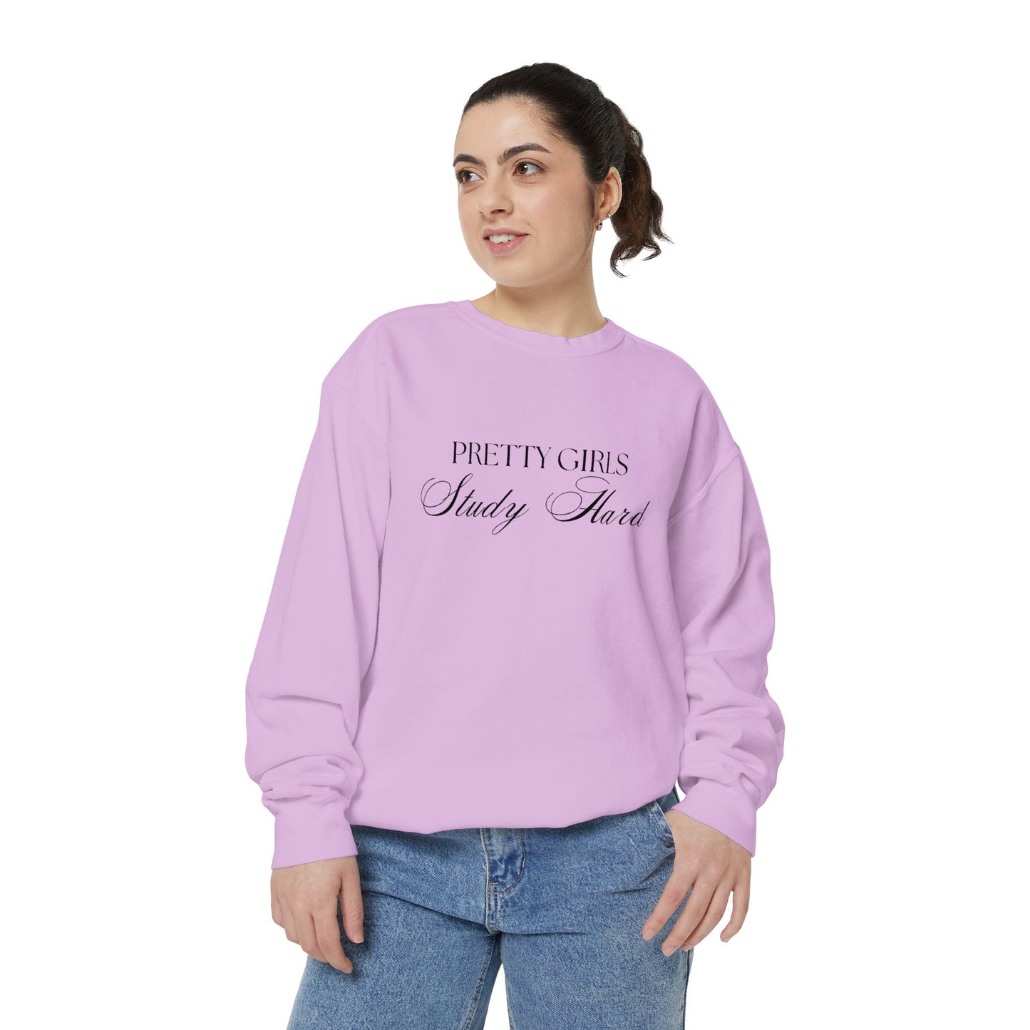 'Pretty Girls Study Hard' Sweatshirt