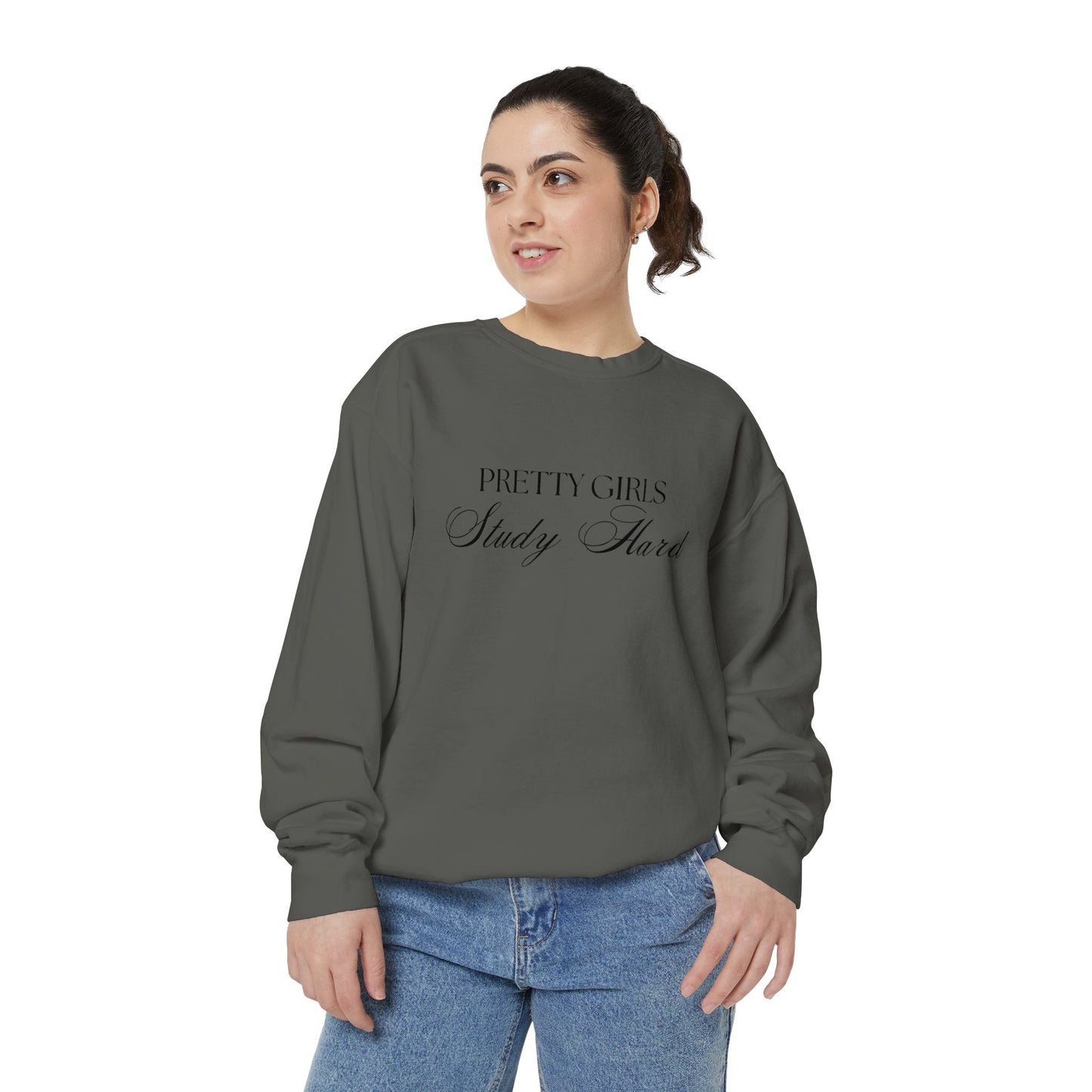 'Pretty Girls Study Hard' Sweatshirt