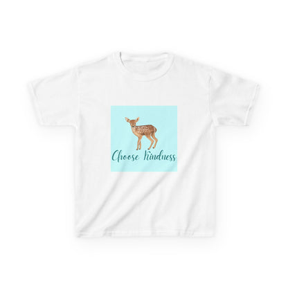 Kids T-Shirt, Deer Choose Kindness Back to School Tee, Preschool Kindergarten Shirt, Children's Clothing, Youth Top