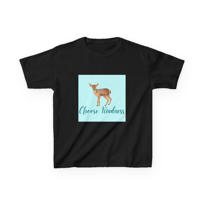 Kids T-Shirt, Deer Choose Kindness Back to School Tee, Preschool Kindergarten Shirt, Children's Clothing, Youth Top